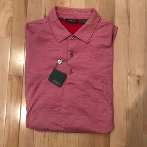 Bobby Jones Striped golf shirt